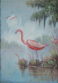 Addison, W.C. St. Petersburg. Oil on board, 5 three quarters by 8 inches.