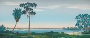Alderman, C.H. and LaVerne. Oil on board, 22 by 48 inches.