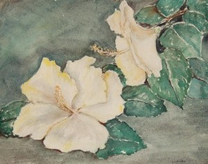 Anderson, Loulie. Tampa. Watercolor, 15 and five eights by 19 and three eights inches.