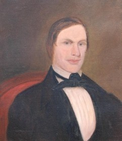 Barksdale, George.  Stephen Foster, Author Swannee River. Oil on canvas, 20 by 24 and one half inches.