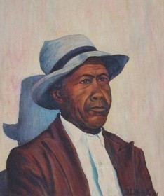 Benway, Doris. Old South, Arnold Jackson, Daytona Beach. Oil on board, 20 by 24 inches.