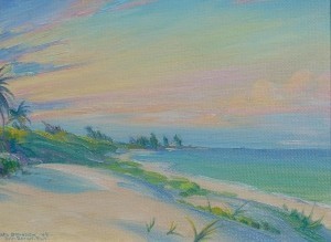 Brandien, Carl. Boca Raton, 44. Oil on board, 10 by 12 inches.