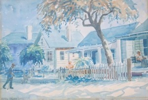 Dodd, Mark Dixon. St. Petersburg. Watercolor, 10 by 14 one half inches.