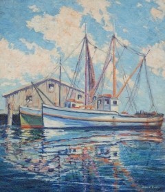 Emery, Don J. Oil on canvas, 28 by 32 inches.