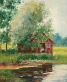 Garesche, Marie. Oil on canvas, 14 by 17 inches.