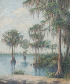 Howland, Dovie Taylor, Tampa. Oil on board, 20 by 24 inches.