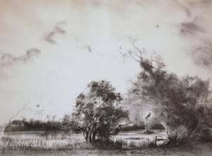 Huntley, Victoria Hudson, The Glade Before Entering The Everglades, 1947