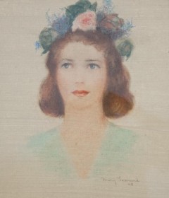 Leonard, Mary. Venice, Sarasota. Pastel, 12 by 14 and one half inches. Mrs. Marjorie Van Antwerp, Honorary Campaign Chair, Sarasota Opera.