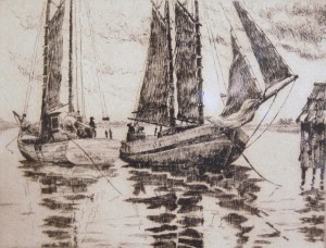 Locke, Walter, Hooker On The Anclote, Fla.
