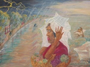 McDewell, Esther K. Lakeland. Oil on board, 18 by 24 inches.