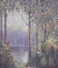 Rourx, Emile. Oil on canvas, 18 by 21 inches.