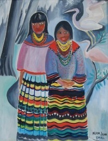 Small, Alice Jean. University of Tampa. Oil on board, 22 by 28 inches.