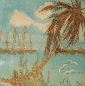Twitchell, Betty. Floridart, orginator. 4 by 4 inches.
