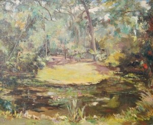 WPA. Florida Art Project. Oil on board, 18 by 22 inches.