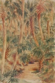 Woodward, Laura. Dated on back, 1919. Watercolor, 12 by 18 inches.